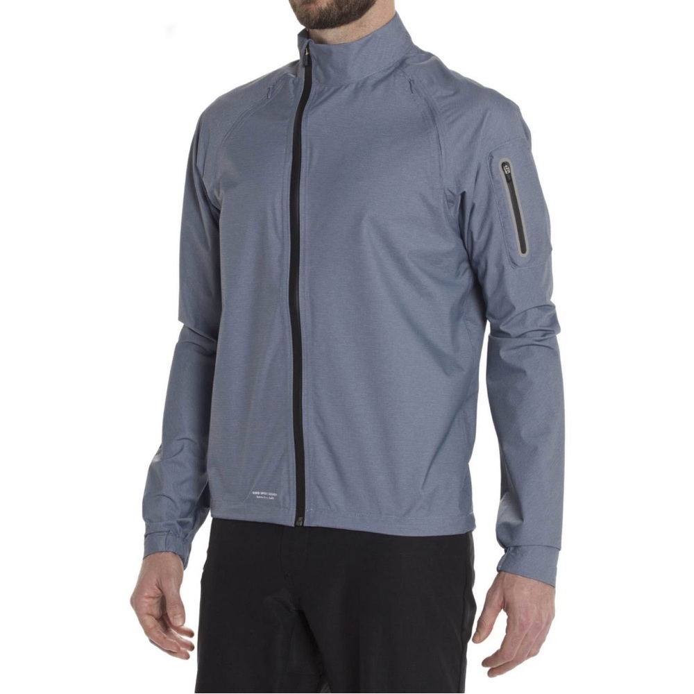Giro Men’s Gray Cycling Rain Jacket Size Medium